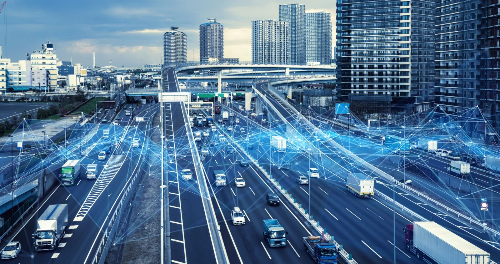 Vernetzte Straßeninfrastruktur und Verkehrsüberwachung